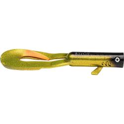 Leurre souple LMAB Drunk dancer 12cm Gold orange