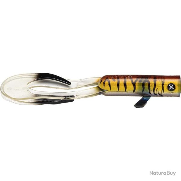 Leurre souple LMAB Drunk dancer 12cm Striped phantom