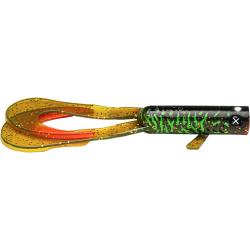 Leurre souple LMAB Drunk dancer 12cm Toxic zebra