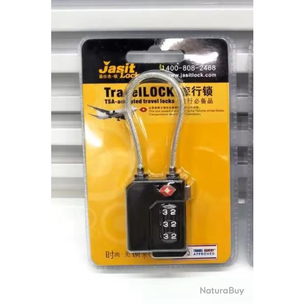 Cadenas � code Jasit Travel Lock C�ble