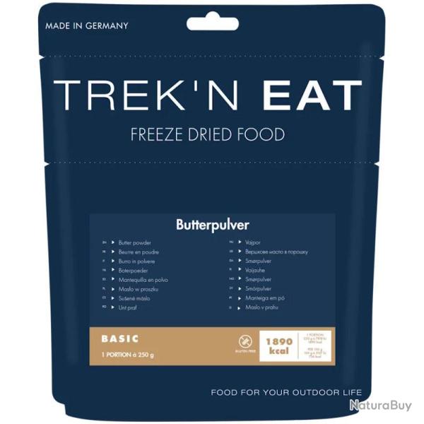 Beurre en poudre lyophilis� Trek'n Eat