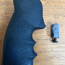 POIGNEE GRIPS HOGUE SMITH ET WESSON 29 N FRAME SQUARE BUTT CARRE COMME NEUVE