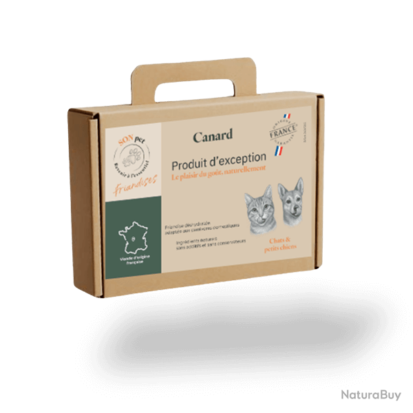 Friandise Canard Pack 200g