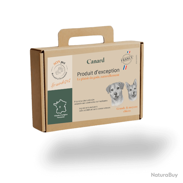 Friandise Canard Pack 200g