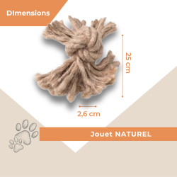 Corde Un Noeud XL (2,6cm x 25cm)
