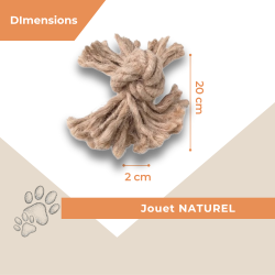 Corde Un Noeud L (2cm x 20cm)