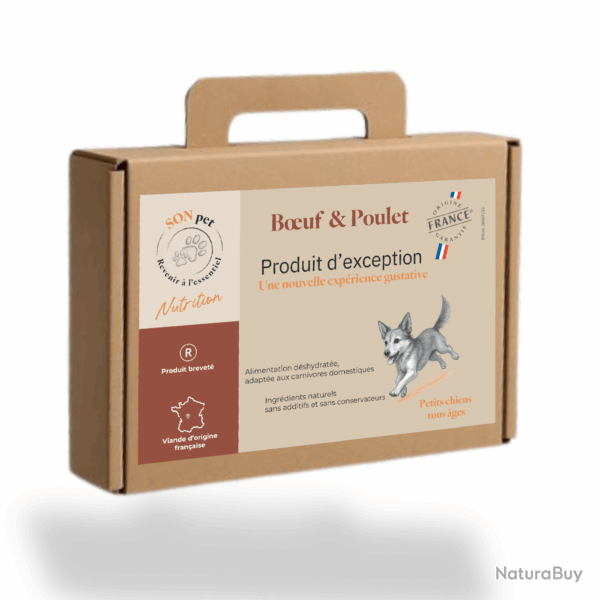 Recette Boeuf / Poulet Pack 1 kg