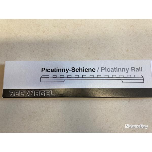 RAIL picatinny MAUSER M25 Recknagel (longueur 18,5cm)