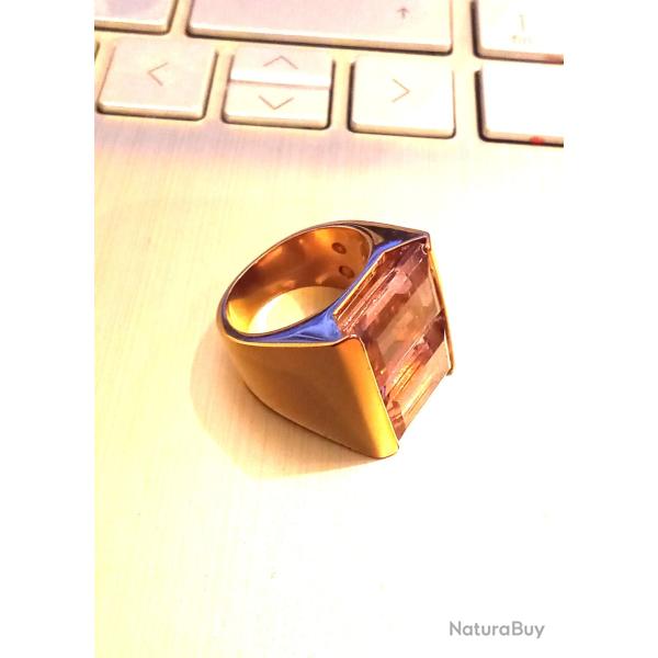 rare chevali�re ou bague sign� Swarovski t 54, voir 55