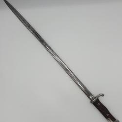 Baionnette ALLEMANDE - Mod&egrave;le 1898 1er type (Rare).