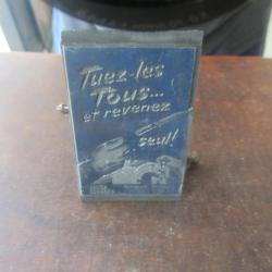 Plaque impression publicitaire film tuez les tous...1968