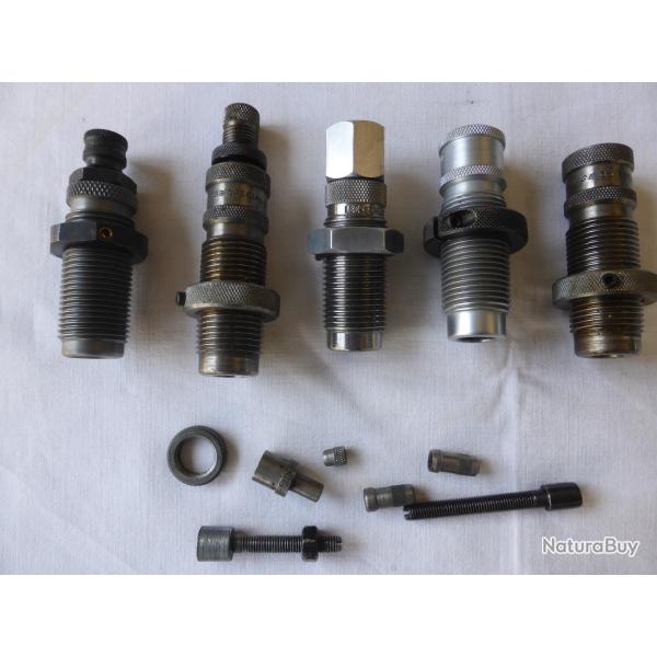 Lot d'outils pour presse rechargement divers