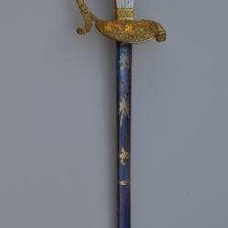 Ep&eacute;e d'officier d'&eacute;tat major sign&eacute;e &laquo;P. Knecht &agrave; Solingen&raquo; Peter Wilhelm Knecht &agrave; Solingen vers 1800