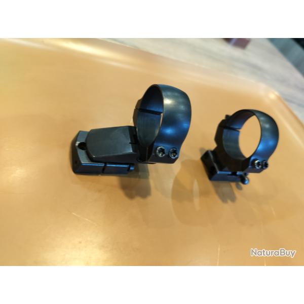 Montage amovible eaw pivotant pour carabine remington 7400 / 7600