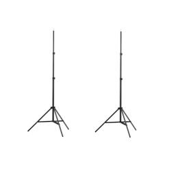 Supports de lumi&egrave;re 2 pcs Hauteur 78-210 cm alsavelo