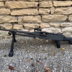 R&eacute;plique airsoft mitrailleuse m240 / mag58 Inokatsu (inerte / vide)