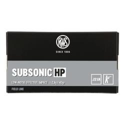 RWS SUBSONIC HP 40G 22LR