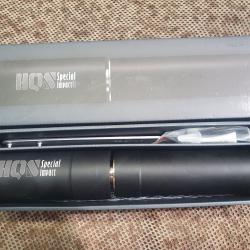 SUR COMMANDE : Silencieux HQS mle SPECIAL IMPACT ; diff&eacute;rend filetage et calibre .LIRE L'ANNONCE