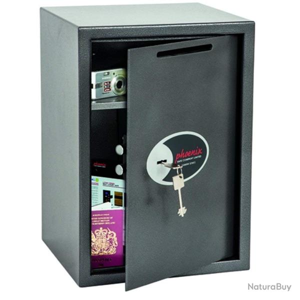 Coffre Fort De S�curit� avec fente pour armes de poings & objets de valeurs Phoenix Vela Ss0804KD