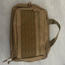 Housse arme de poing tan