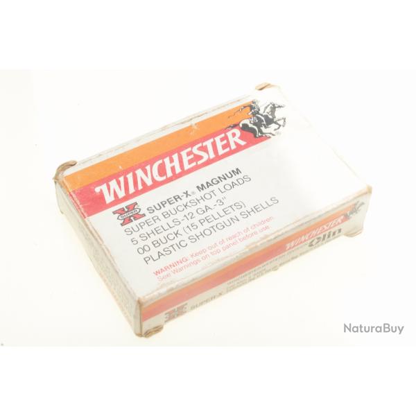 Cartouches WINCHESTER super X MAGNUM cal 12