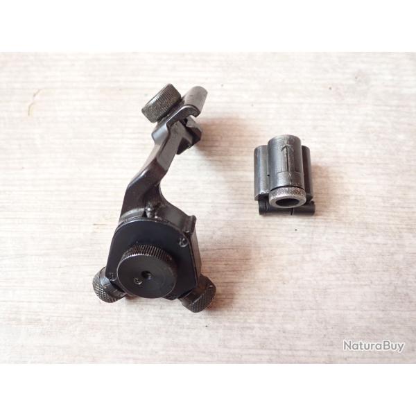 DIOPTRE + TUNNEL pour fusil K31 Rubin Schmidt Suisse