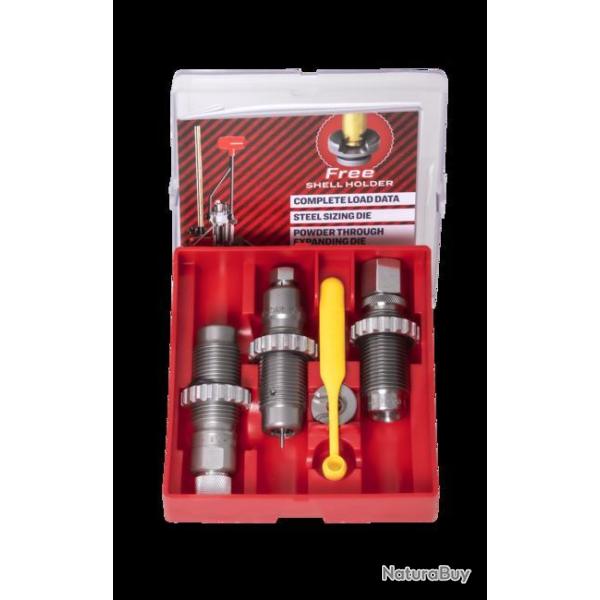 JEU D'OUTILS 3 PIECES .38SP / .357MAG AVEC SHELLHOLDER