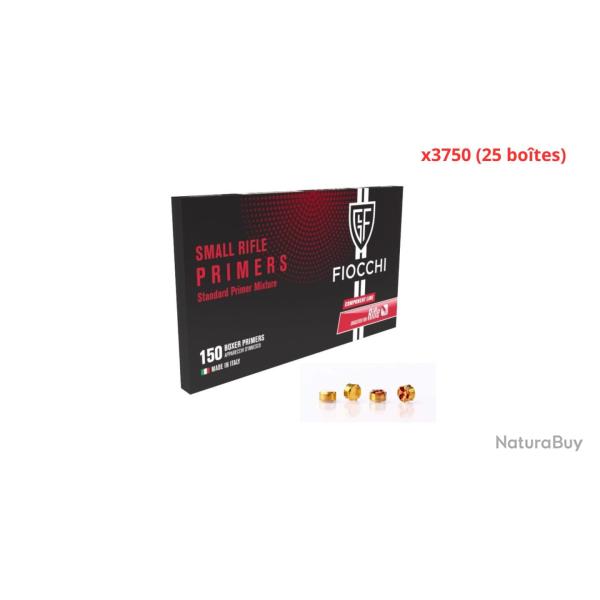 AMORCES FIOCCHI SMALL RIFLE x3750 