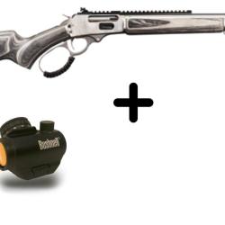 PACK CARABINE ROSSI R95 CALIBRE 45-70 GVT + SILENCIEUX + POINT ROUGE TRS 25