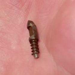 M&eacute;canisme de blocage d axe de barillet pour r&eacute;volver 1892 espagnol type S&W.