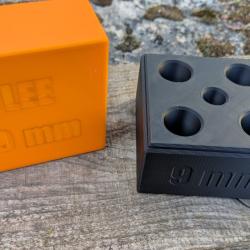 Die Holder 9mm � Support rangement 4 dies + shell holder