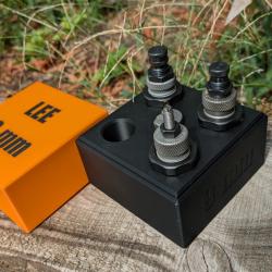 Die Holder 9mm � Support rangement 4 dies + shell holder
