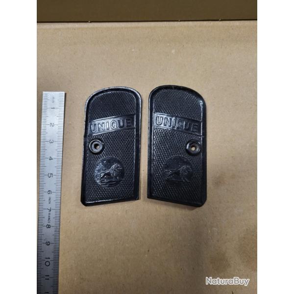 plaquettes pour pistolet unique 7.65 type mod16