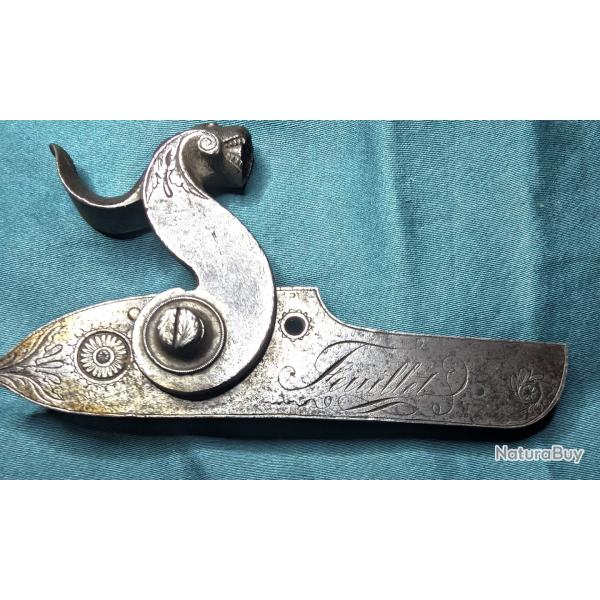 Platine � percussion de collections (petite restauration � effectuer=