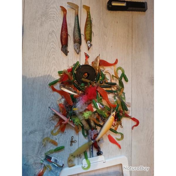 Lot de leurres souple