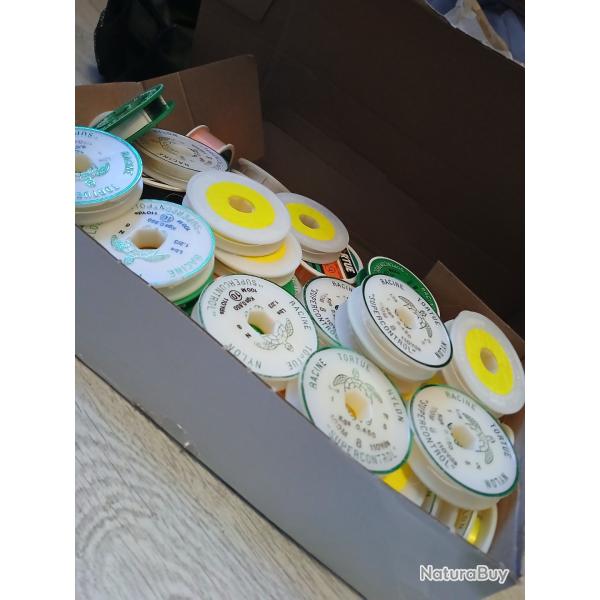 Gros lot de fil de p�che