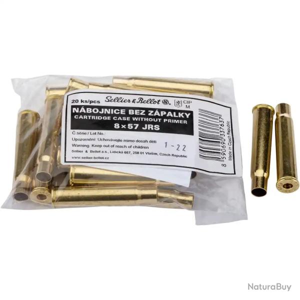 Douilles Sellier & Bellot calibre 8x57 JRS x20