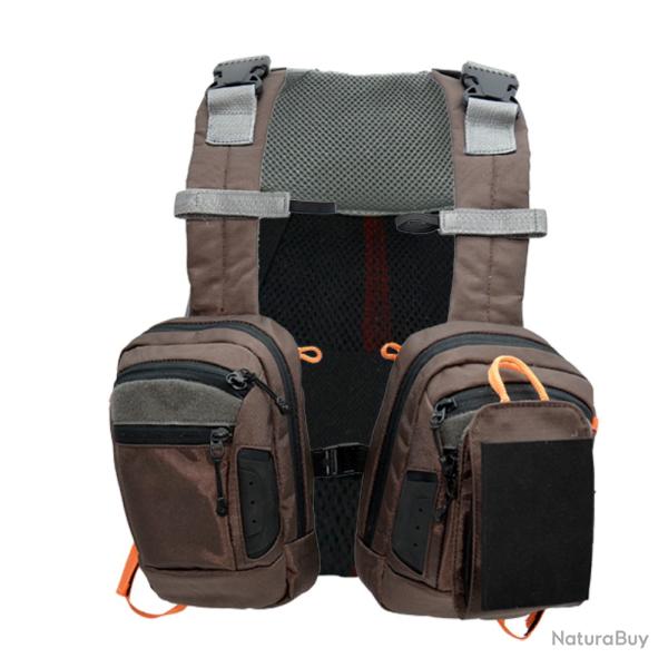 DEVAUX - Chest Pack KOWA - Brun