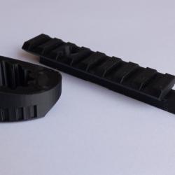 Rail picatinny+ bouton punch perforateur pour umarex HDS68