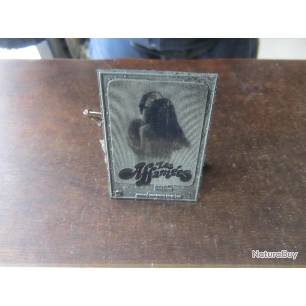 Plaque impression publicitaire film Blue Movie 1971