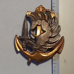 Insigne de b&eacute;ret des parachutistes des troupes de marine - Drago