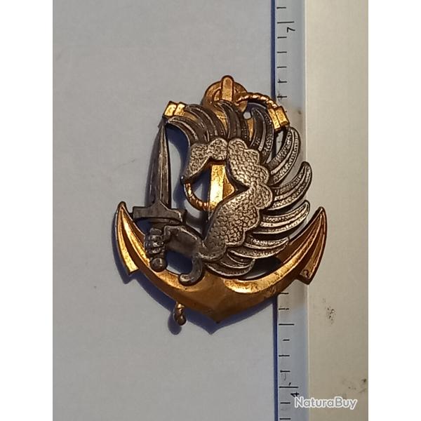 Insigne de b�ret des parachutistes des troupes de marine - Drago