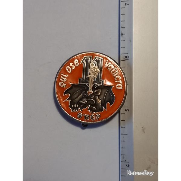 Insigne de la 11�me compagnie du 9�me r�giment de chasseurs parachutistes (9�me RCP)