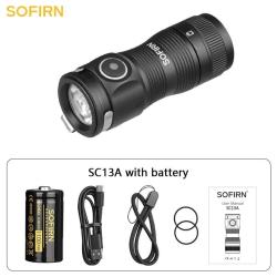 Torche Compacte Sofirn SC13A 1300lm 5000K USB-C 18350 Outdoor Urgence