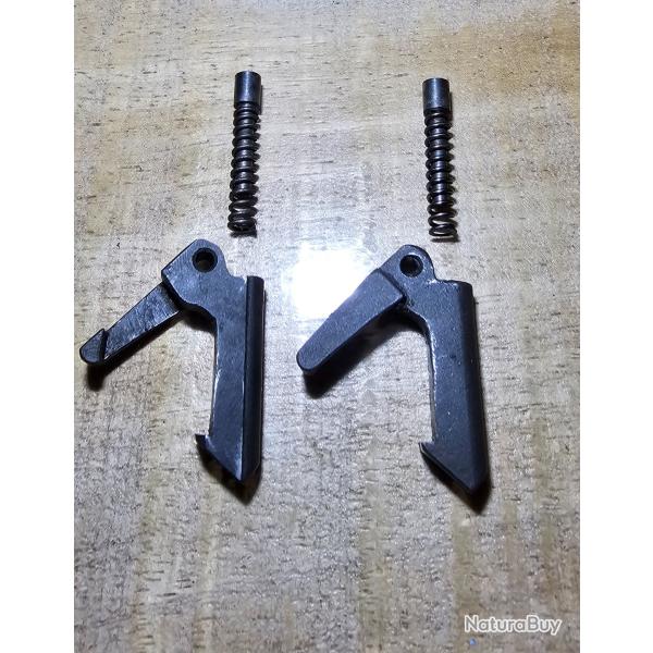 Paire de g�chettes - LAURONA EIBAR superpos� - Cal. 12/70 - OCCASION