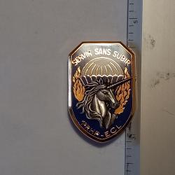 Insigne de l'escadron commandement et logistique (ECL) du 1er RHP - Matricul&eacute;