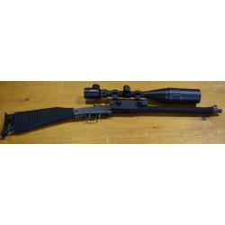 Carabine 22lr, chiappa Little badger avec lunette 6-24x50, bon etat
