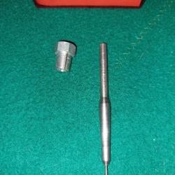 Tige de recalibrage/d&eacute;samor&ccedil;age LEE calibre 7mm08 avec &eacute;crou