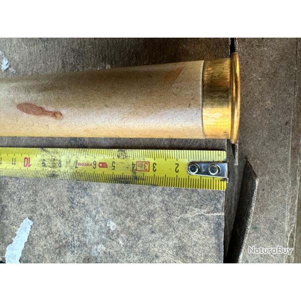 Lot de 5 Fus�es �clairantes blanches avec parachute, surplus, Pologne