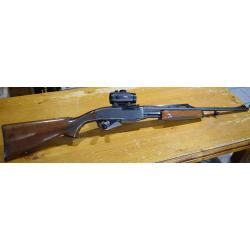 carabine a pompe REMINGTON 7600, cal 280 remington, chargeur 5 cartouches point rouge tasco occasion